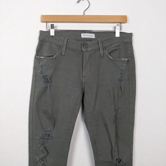 James Jeans Neo Beau Destroyed Stonehenge Grey Slim Fit Jeans Size 26 - Picture 4 of 9